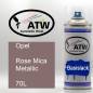 Preview: Opel, Rose Mica Metallic, 70L: 400ml Sprühdose, von ATW Autoteile West.